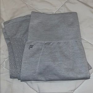 fabletics sync high wasted perforated 7/8 leggings